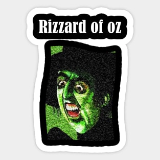 Rizz Rizzard of oz Sticker